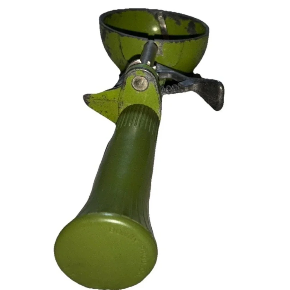 Vintage Disher Ice Cream Scoop Green Bonny Products USA  Size 16 2.5